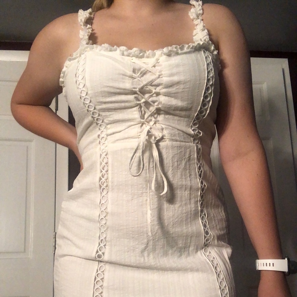 White American Eagle Dress